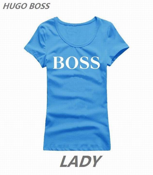 BOSS short round collar T woman S-XL-077